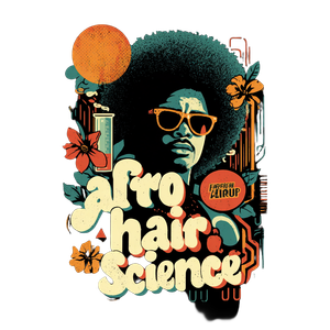 Afro Hair Science Vinyl Car Decal Sticker – Waterproof & UV-Resistant 3.4133333333333336"