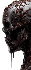 Chocolate Undead Vinyl Car Decal Sticker – Waterproof & UV-Resistant 5.4