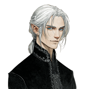 Drow Elf Portrait V4 Vinyl Car Decal Sticker – Waterproof & UV-Resistant 3.4133333333333336"