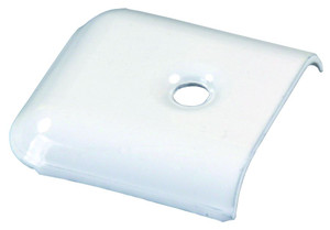 Durable Polar White Metal End Cap | Set Of 4 | Made In USA Durable Polar White Metal End Cap | Set Of 4 | Made In USA