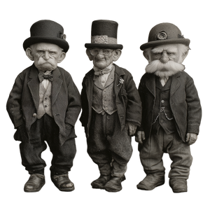 Midget Grandpas Vinyl Car Decal Sticker – Waterproof & UV-Resistant 3.4133333333333336"