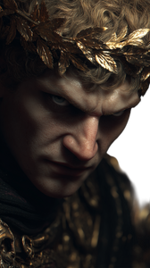 Evil Emperor Nero Vinyl Car Decal Sticker – Waterproof & UV-Resistant 4.8533333333333335"