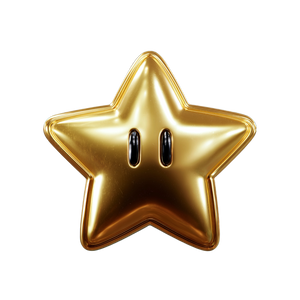 Super Mario Gold Star Vinyl Car Decal Sticker – Waterproof & UV-Resistant 3.4133333333333336" Super Mario Gold Star Vinyl Car Decal Sticker – Waterproof & UV-Resistant 3.4133333333333336"