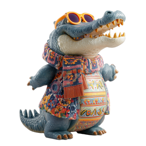 Grey Cartoon Crocodile Vinyl Car Decal Sticker – Waterproof & UV-Resistant 3.4133333333333336" Grey Cartoon Crocodile Vinyl Car Decal Sticker – Waterproof & UV-Resistant 3.4133333333333336"