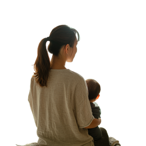 Japanese Mother Teaching Vinyl Car Decal Sticker – Waterproof & UV-Resistant 3.4133333333333336"