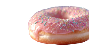 Colorful Sprinkled Donut V2 Vinyl Car Decal Sticker – Waterproof & UV-Resistant 5.4