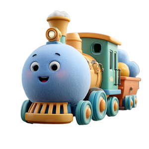 Happy Cartoon Train V2 Vinyl Car Decal Sticker – Waterproof & UV-Resistant 3.4133333333333336" Happy Cartoon Train V2 Vinyl Car Decal Sticker – Waterproof & UV-Resistant 3.4133333333333336"