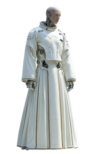 Futuristic Android Portrait V9 Vinyl Car Decal Sticker – Waterproof & UV-Resistant 4.4