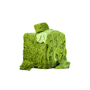 Matcha Ice Cream Cube Vinyl Car Decal Sticker – Waterproof & UV-Resistant 3.4133333333333336"