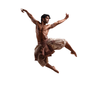 Ballet Dancing Man V3 Vinyl Car Decal Sticker – Waterproof & UV-Resistant 3.4133333333333336"