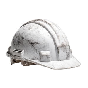 Construction Worker Helmet Vinyl Car Decal Sticker – Waterproof & UV-Resistant 3.4133333333333336"