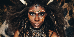 African Animal Goddess Vinyl Car Decal Sticker – Waterproof & UV-Resistant 5.12" African Animal Goddess Vinyl Car Decal Sticker – Waterproof & UV-Resistant 5.12"