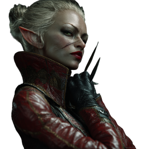 Dark Elf Rogue V4 Vinyl Car Decal Sticker – Waterproof & UV-Resistant 3.4133333333333336"