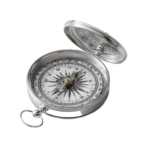 Navigation Compass Vinyl Car Decal Sticker – Waterproof & UV-Resistant 6.826666666666667"