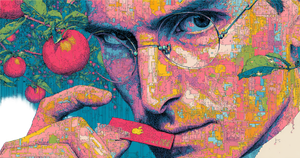 Young Steve Jobs V2 Vinyl Car Decal Sticker – Waterproof & UV-Resistant 5.333333333333333"