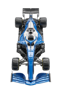 Formula 1 Car V4 Vinyl Car Decal Sticker – Waterproof & UV-Resistant 8.96"