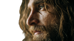 Contemplative Man V8 Vinyl Car Decal Sticker – Waterproof & UV-Resistant 2.72"