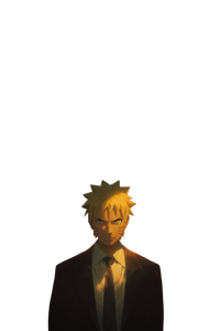 Naruto In Suit Vinyl Car Decal Sticker – Waterproof & UV-Resistant 8.96"