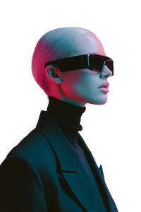 Stylish Eyewear Interaction V4 Vinyl Car Decal Sticker – Waterproof & UV-Resistant 4.4