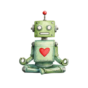 Yoga Robot V2 Vinyl Car Decal Sticker – Waterproof & UV-Resistant 6.826666666666667"