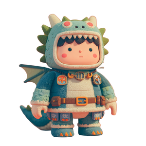 Dragon Costume Chibi Vinyl Car Decal Sticker – Waterproof & UV-Resistant 6.826666666666667" Dragon Costume Chibi Vinyl Car Decal Sticker – Waterproof & UV-Resistant 6.826666666666667"