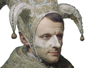 Macron As Joker Vinyl Car Decal Sticker – Waterproof & UV-Resistant 6.1866666666666665"