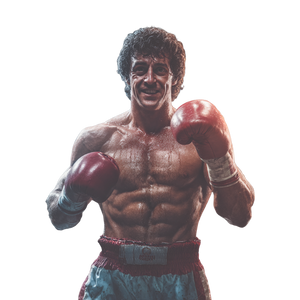 Rocky Triumphant Vinyl Car Decal Sticker – Waterproof & UV-Resistant 3.4133333333333336" Rocky Triumphant Vinyl Car Decal Sticker – Waterproof & UV-Resistant 3.4133333333333336"
