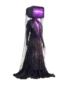 Dark Glitch Mage Vinyl Car Decal Sticker – Waterproof & UV-Resistant 8.0"