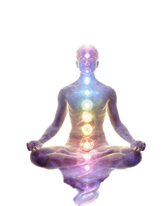 Serene Chakra Being Vinyl Car Decal Sticker – Waterproof & UV-Resistant 4.0"
