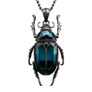 Egyptian Beetle Pendant Vinyl Car Decal Sticker – Waterproof & UV-Resistant 3.4133333333333336"