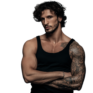 Handsome Hungarian Man Vinyl Car Decal Sticker – Waterproof & UV-Resistant 3.4133333333333336"