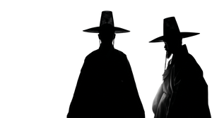 Joseon Dynasty Scholars Vinyl Car Decal Sticker – Waterproof & UV-Resistant 2.72"