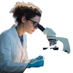 Biomedical Student Researching Vinyl Car Decal Sticker – Waterproof & UV-Resistant 3.4133333333333336"