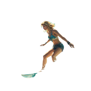 Blond Surfing Woman Vinyl Car Decal Sticker – Waterproof & UV-Resistant 3.4133333333333336" Blond Surfing Woman Vinyl Car Decal Sticker – Waterproof & UV-Resistant 3.4133333333333336"