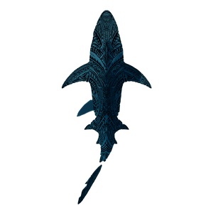 Polynesian Shark Shadow Vinyl Car Decal Sticker – Waterproof & UV-Resistant 3.4133333333333336" Polynesian Shark Shadow Vinyl Car Decal Sticker – Waterproof & UV-Resistant 3.4133333333333336"