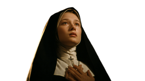 Saint Faustina Kowalska V2 Vinyl Car Decal Sticker – Waterproof & UV-Resistant 2.72"