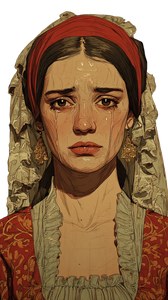 Crying Woman Illustration Vinyl Car Decal Sticker – Waterproof & UV-Resistant 4.8533333333333335" Crying Woman Illustration Vinyl Car Decal Sticker – Waterproof & UV-Resistant 4.8533333333333335"