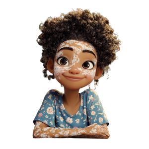 Happy Girl Vitiligo V2 Vinyl Car Decal Sticker – Waterproof & UV-Resistant 3.4133333333333336" Happy Girl Vitiligo V2 Vinyl Car Decal Sticker – Waterproof & UV-Resistant 3.4133333333333336"