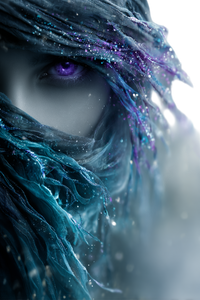 Mysterious Dark Wanderer Vinyl Car Decal Sticker – Waterproof & UV-Resistant 8.96"