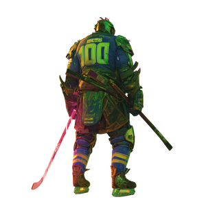 Cyber Ronin Player Vinyl Car Decal Sticker – Waterproof & UV-Resistant 3.4133333333333336"