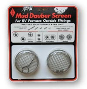 Heavy Duty Stainless Steel Bug Screen for Suburban And DuoTherm Furnace Vents | Pack of 2 Heavy Duty Stainless Steel Bug Screen for Suburban And DuoTherm Furnace Vents | Pack of 2