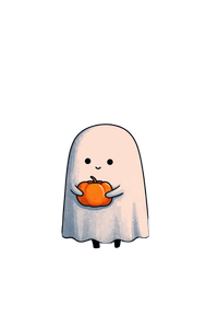 Ghost With Pumpkin Vinyl Car Decal Sticker – Waterproof & UV-Resistant 4.4 Ghost With Pumpkin Vinyl Car Decal Sticker – Waterproof & UV-Resistant 4.4