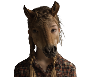 Centaur Teen Girl Vinyl Car Decal Sticker – Waterproof & UV-Resistant 6.613333333333333"