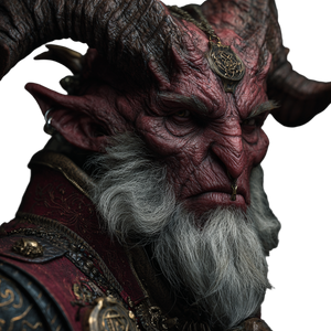 Bearded Devil V2 Vinyl Car Decal Sticker – Waterproof & UV-Resistant 3.4133333333333336"
