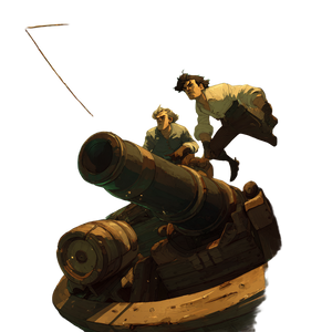 Renaissance Sailor Crew Vinyl Car Decal Sticker – Waterproof & UV-Resistant 3.4133333333333336"