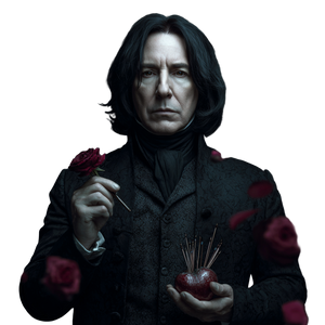 Severus Snape Magic Vinyl Car Decal Sticker – Waterproof & UV-Resistant 3.4133333333333336"