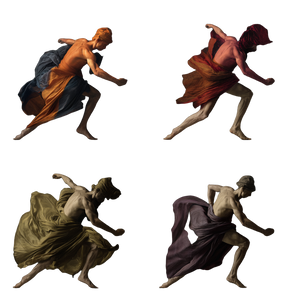 Dynamic Modern Dance Vinyl Car Decal Sticker – Waterproof & UV-Resistant 3.4133333333333336"