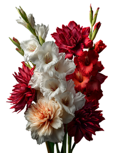 Floral Bouquet V21 Vinyl Car Decal Sticker – Waterproof & UV-Resistant 8.213333333333333"