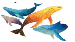 Celestial Whales Vinyl Car Decal Sticker – Waterproof & UV-Resistant 5.4 Celestial Whales Vinyl Car Decal Sticker – Waterproof & UV-Resistant 5.4