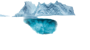 Underwater Iceberg V2 Vinyl Car Decal Sticker – Waterproof & UV-Resistant 5.4